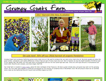 Tablet Screenshot of grumpygoatsfarm.com